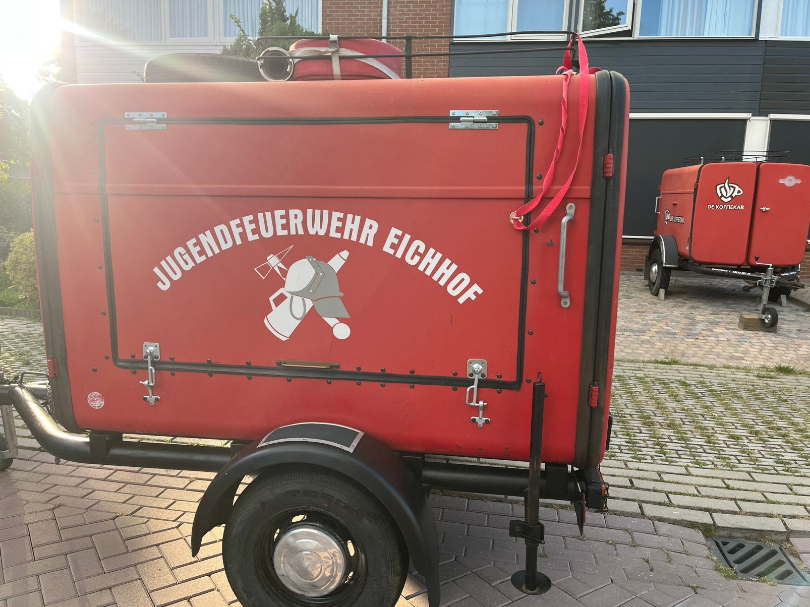 Brandweer Koelkast Aanhanger te huur! Koelwagen, Hobby en Vrije tijd, Feestartikelen | Verhuur, Ophalen of Verzenden, Nieuw, Overige