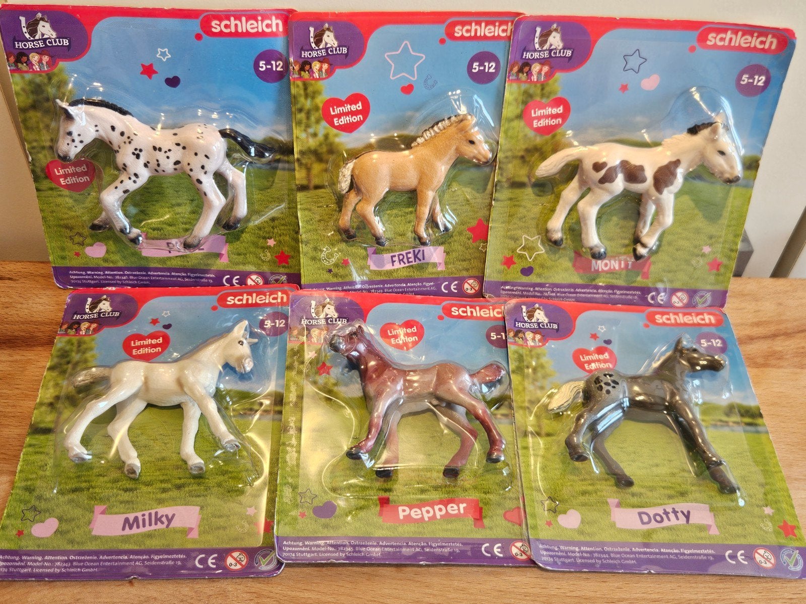 Schleich tijdschrift veulens, Verzamelen, Ophalen of Verzenden, Zo goed als nieuw, Paard, Beeldje of Figuurtje
