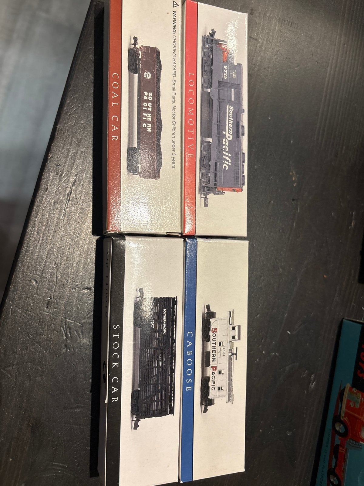 Southern Pacific Treinset (Locomotief, Kolenwagen, Veewagen,, Overige merken, Treinset, Gelijkstroom, Nieuw