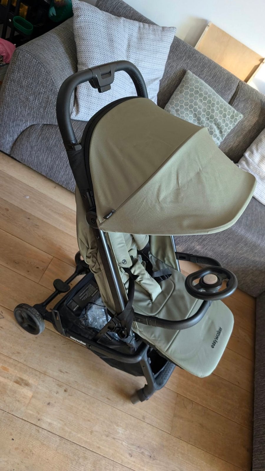 Easywalker Miley 2 Buggy met regenhoes en stuurtje, Ophalen, Zo goed als nieuw, Overige merken, Regenhoes