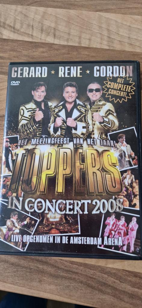 TOPPER IN CONCERT 2008  DVD, Alle leeftijden, Ophalen of Verzenden, Zo goed als nieuw