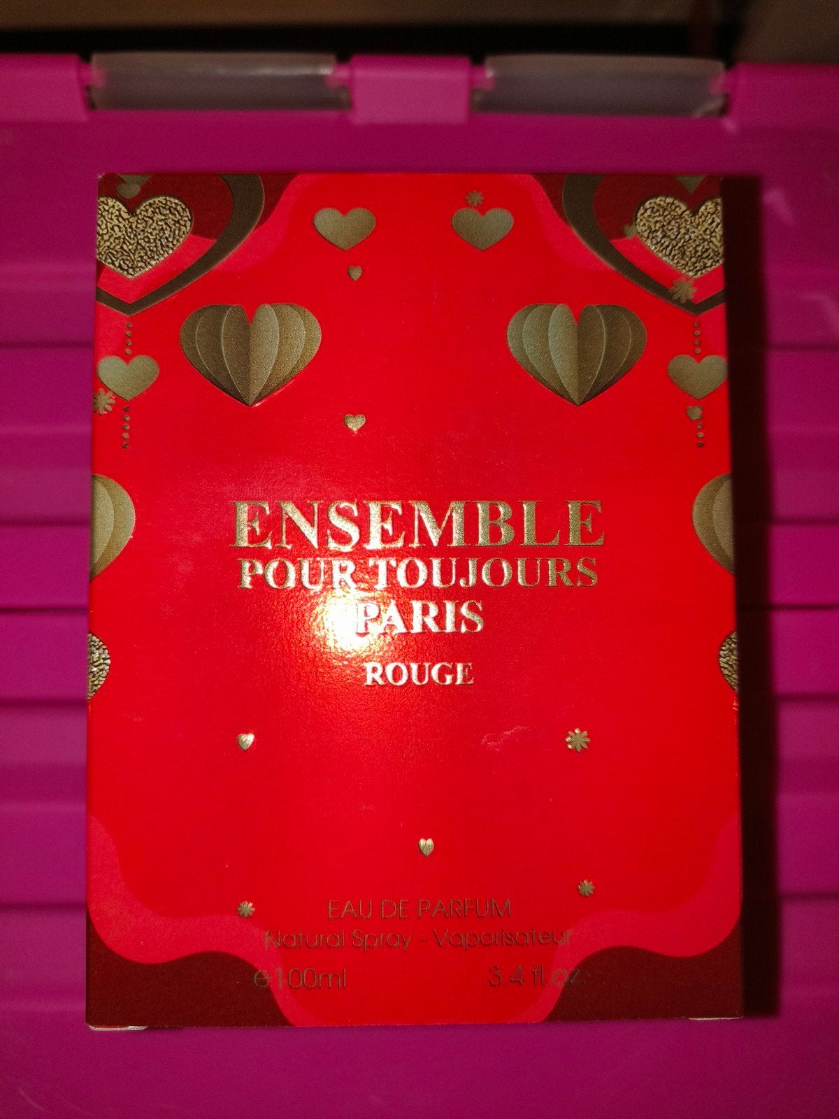 Ensemble Pour Toujours Paris Rouge Eau de Parfum 100ml, Ophalen of Verzenden, Nieuw