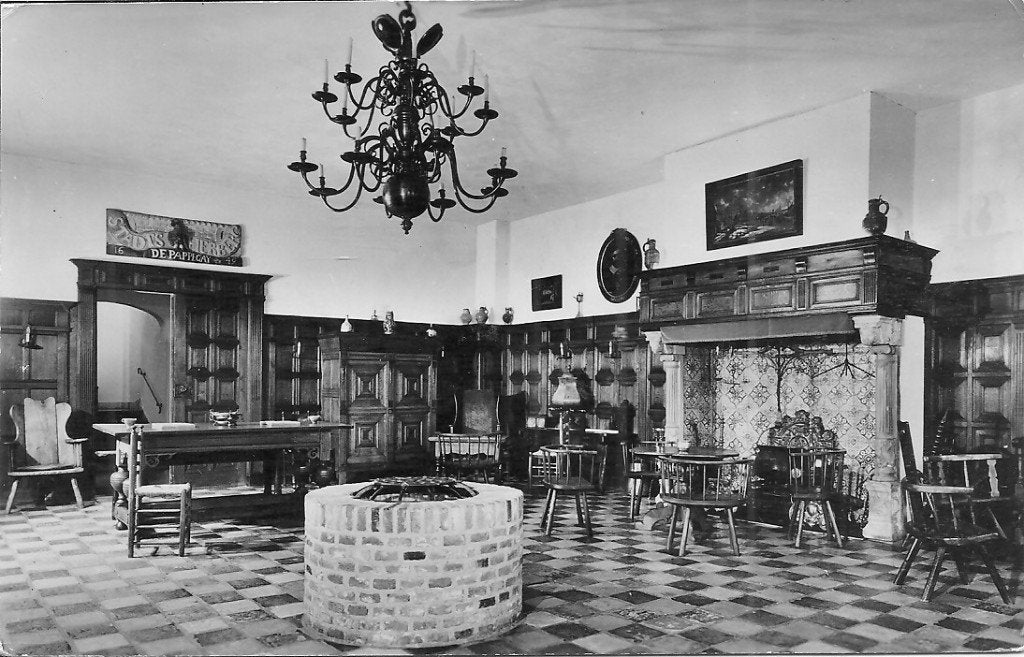 Oude Ansichtkaart Historisch Museum Rotterdam 'De Pappegay', Ophalen of Verzenden, 1960 tot 1980, Ongelopen, Zuid-Holland