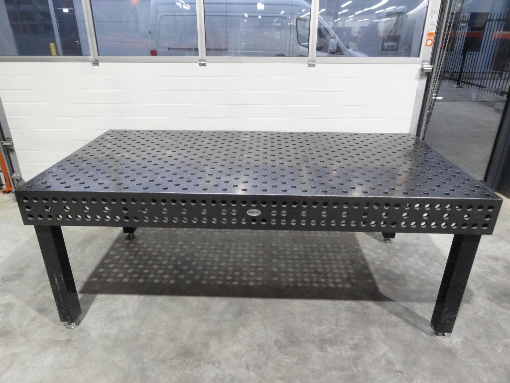 Siegmund Lastafel 28 MM 1200 x 2400 MM 8.7 kwaliteit, Ophalen, Zo goed als nieuw, 250 ampère of meer, Tig