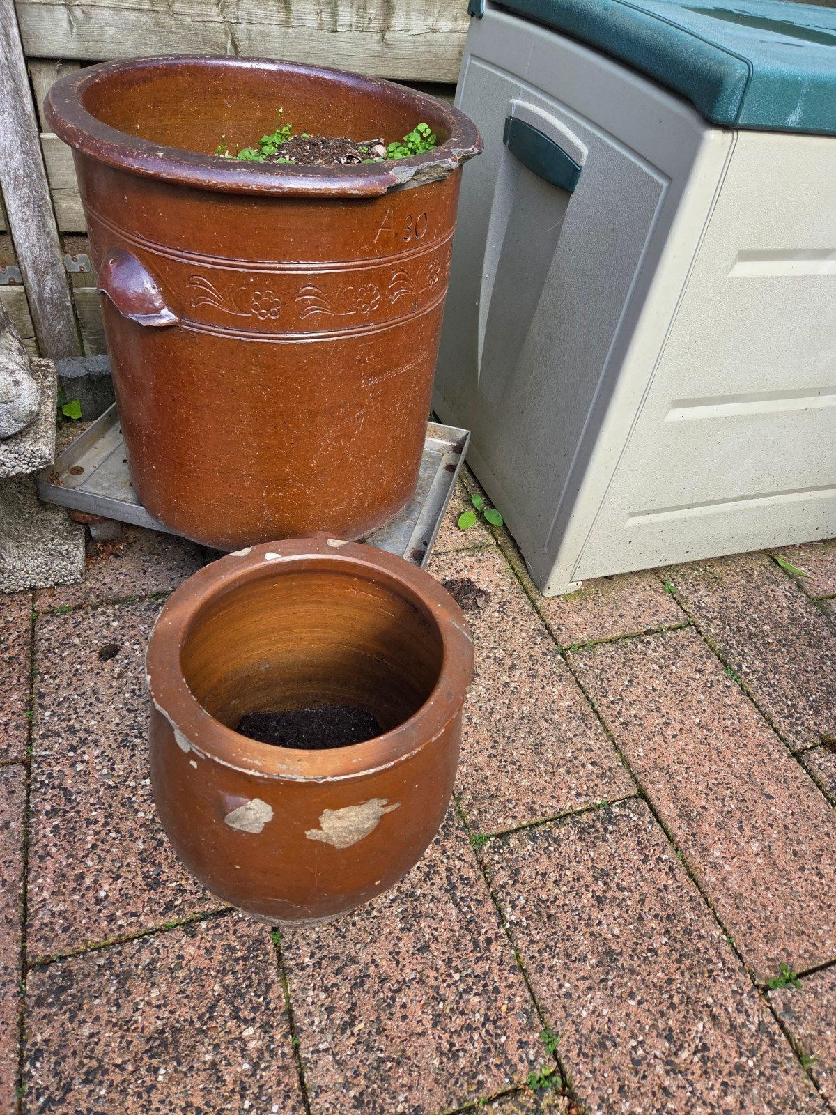 Keulse potten / zuurkool pot, Ophalen