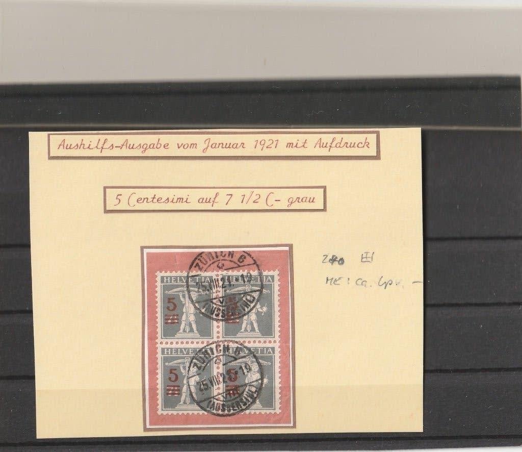Zwitserland ,partijtje  Teilknabe  7  scans, Verzenden, Buitenland
