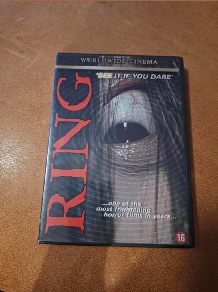 The Ring (originele Japanse horrorfilm) DVD, Cd's en Dvd's, Dvd's | Horror, Vanaf 16 jaar, Ophalen of Verzenden, Zo goed als nieuw