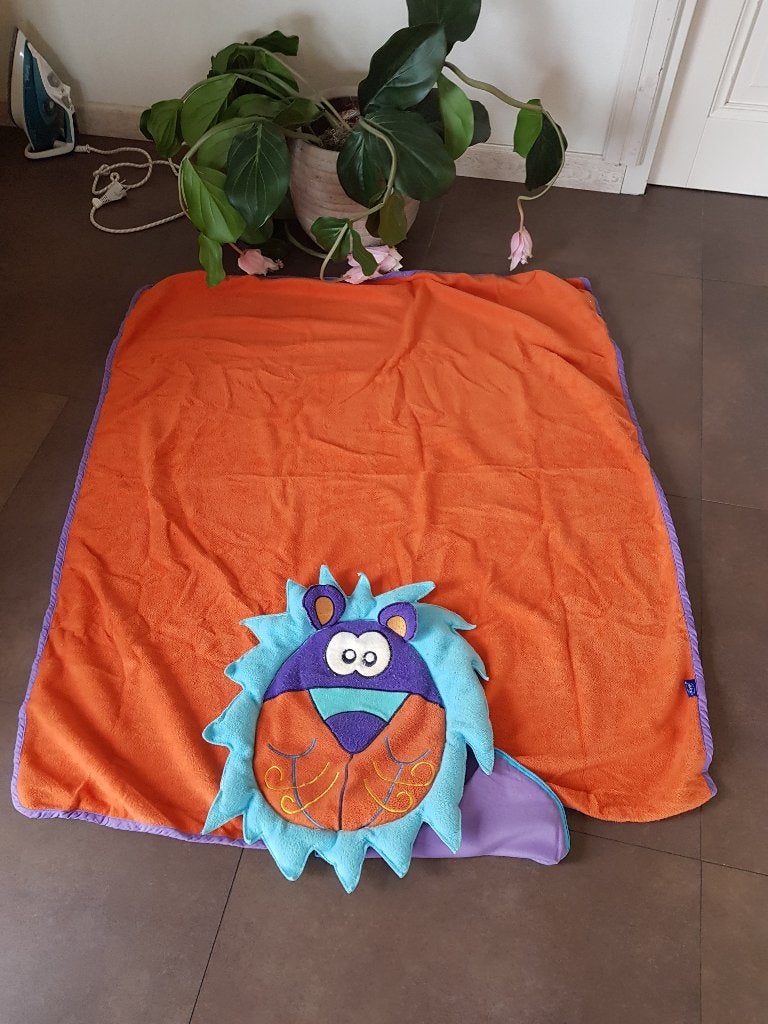 Playgro 2-in-1 Plaid & Kussen – Superzacht & Handig!, Ophalen of Verzenden, Gebruikt, Speelkleed