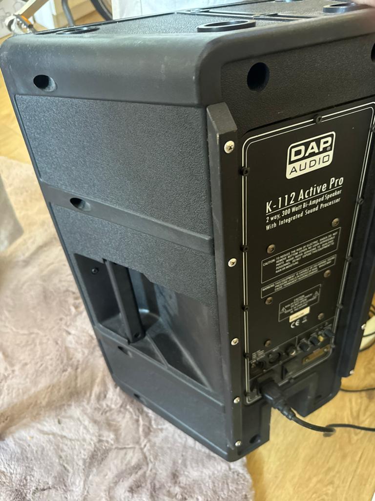 DAP audio K-112 Active Pro, Zo goed als nieuw, 120 watt of meer, Center speaker, Ophalen