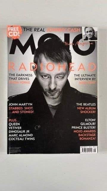 MOJO-music magazines  En Q magazine RADIOHEAD Pakket., Boeken, Ophalen of Verzenden, Zo goed als nieuw, Muziek, Film of Tv