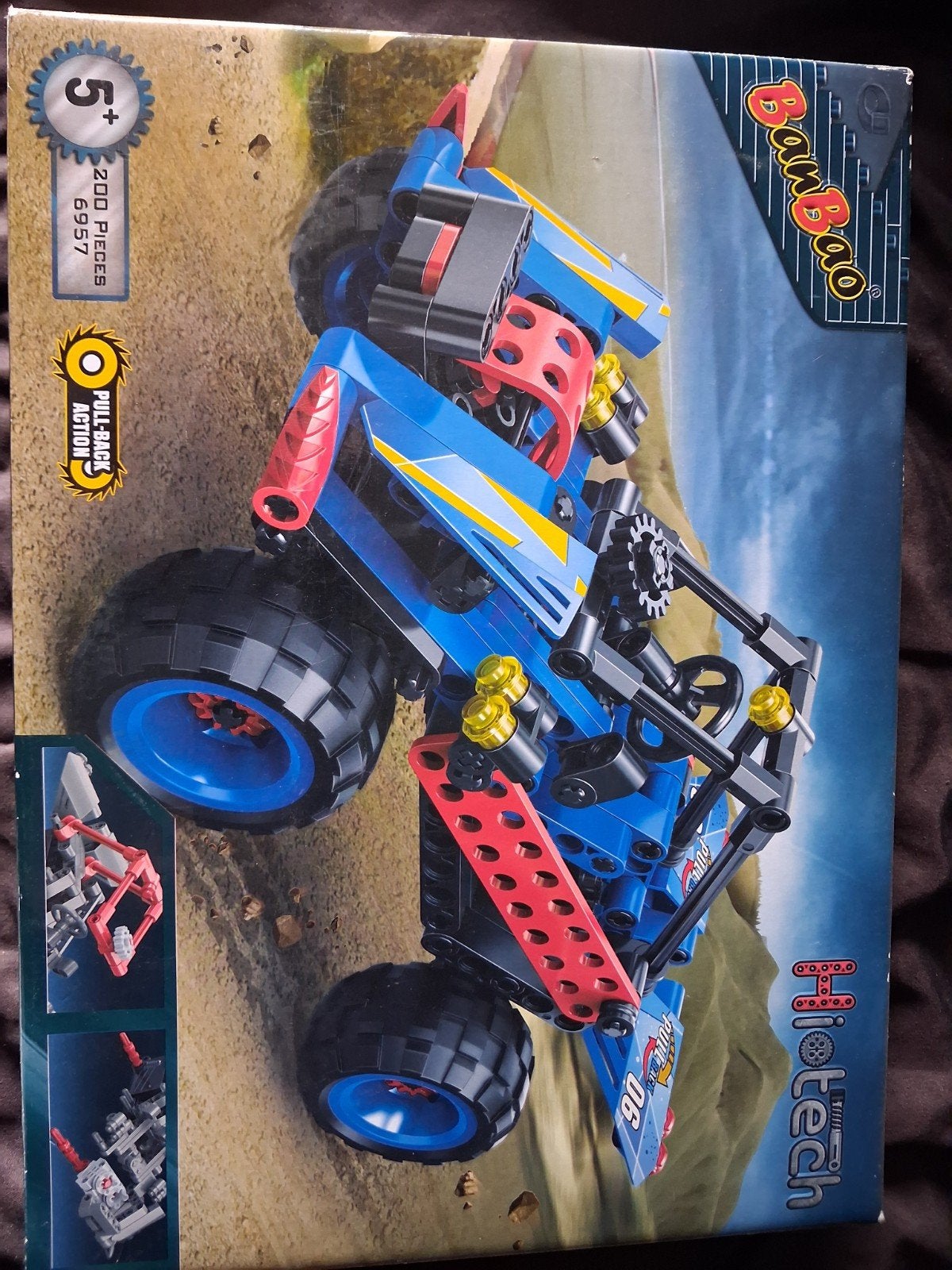 BanBao Hi-Tech Pull-Back Actie Voertuig (200 Stuks), Ophalen, Nieuw, Overige merken
