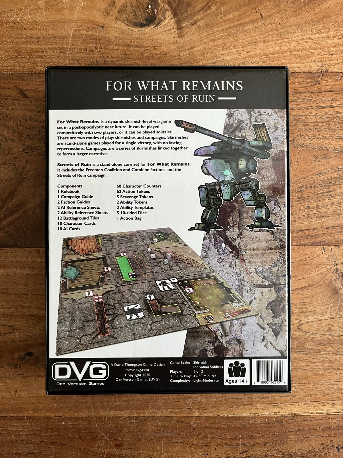 For What Remains: Streets of Ruin - Skirmish Wargame, Een of twee spelers, Ophalen of Verzenden, Gebruikt