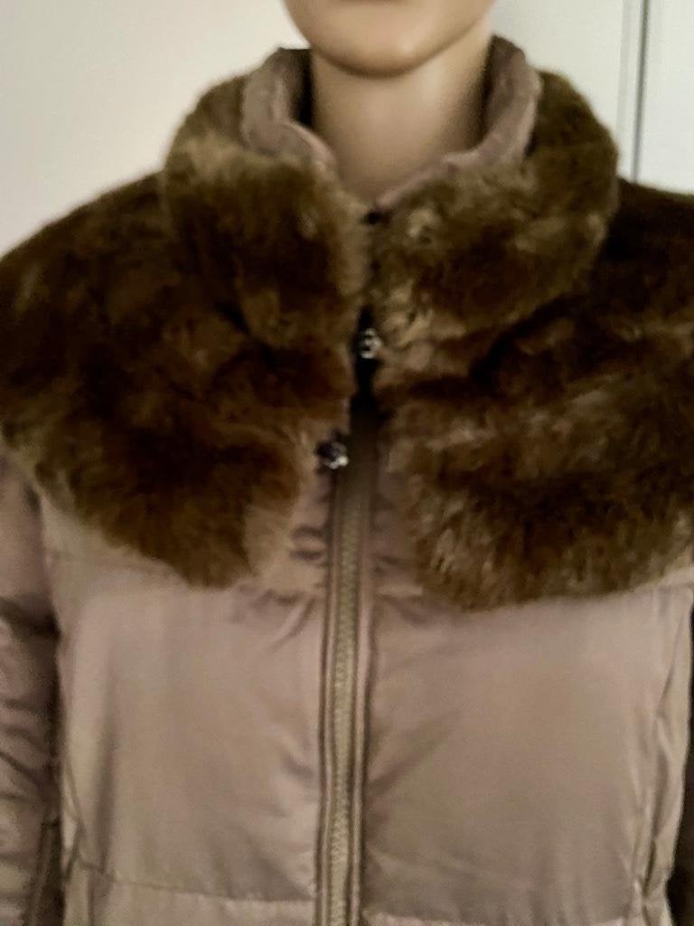 i589 Rino&Pelle maat 40=M lange winterjas jas parka beige, Kleding | Dames, Jassen | Winter, Maat 38/40 (M), Beige, Rino en Pelle
