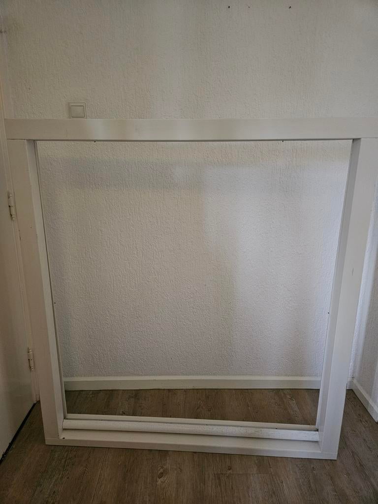 Nieuw! Vast raamkozijn met weldorpel. Inclusief triple glas., Doe-het-zelf en Verbouw, Gevelraam of Ruit, 120 tot 160 cm, Nieuw