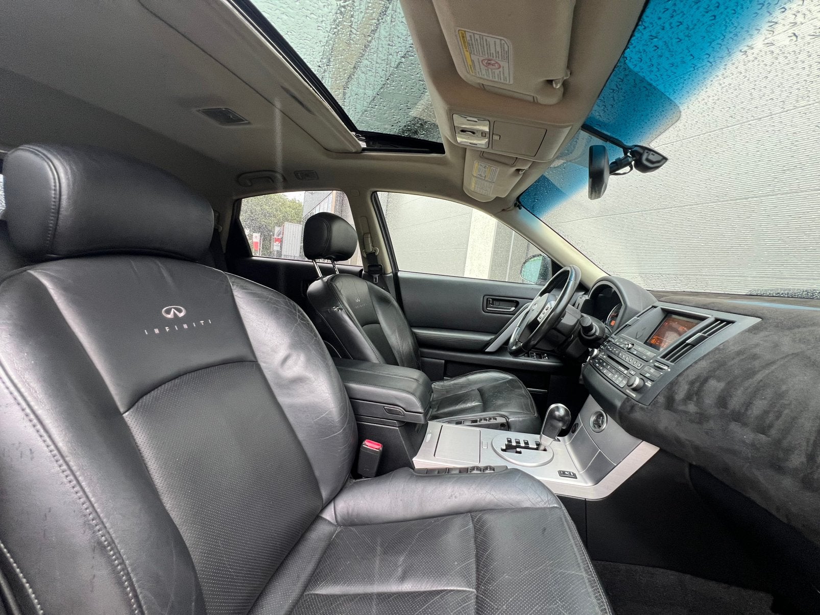 Grijze Luxe Infiniti FX 35 SUV 4X4 280PK Benzine YoungTimer!, Automaat, Bedrijf, FX-serie, Adaptive Cruise Control
