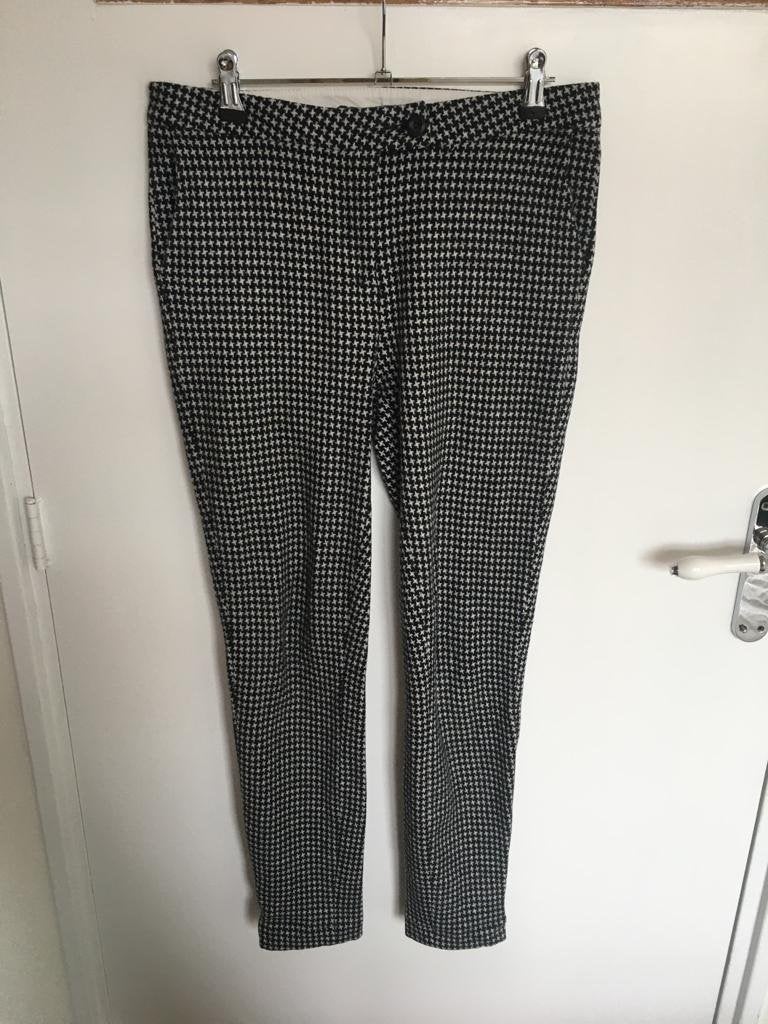 Penn & Ink pied de poule pantalon maat S, Penn & Ink Nederland B.V., "Ambachtsweg 1 A, 8131 TW WIJHE  ", Penn & Ink, Zwart