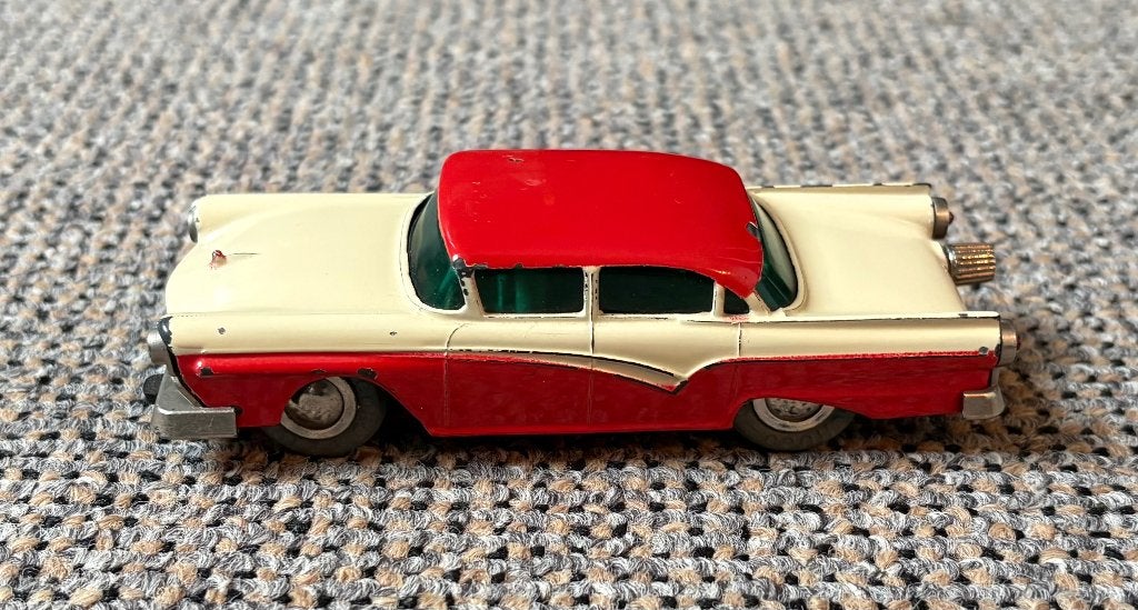 Oude Schuco microracer 1045 Ford, Antiek en Kunst, Antiek | Speelgoed, Ophalen of Verzenden
