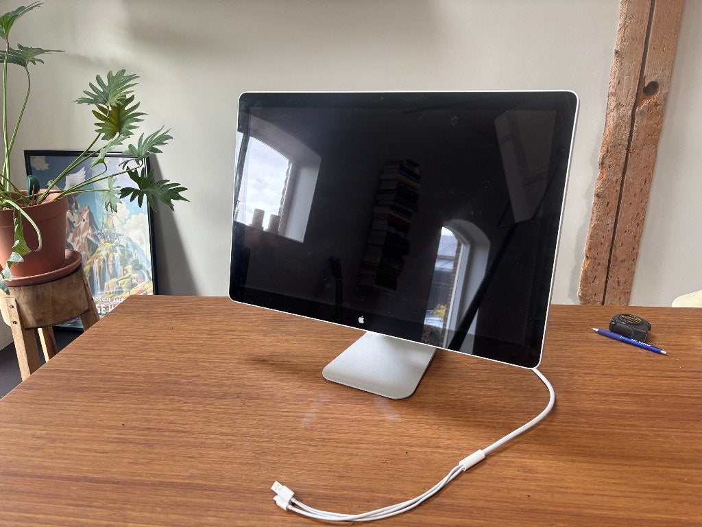 apple thunderbolt display 27 inch, Computers en Software, Gebruikt, IPS, Apple Thunderbolt Display 27 inch, Full HD