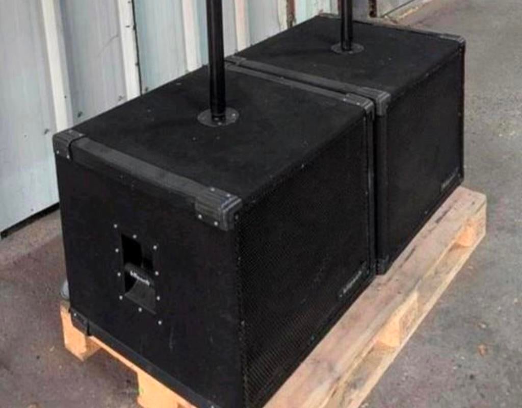 ✅Eminence 500-600 watt 15 inch baskasten, Gebruikt, Info@verbuntaudio.nl, Overige typen, Va