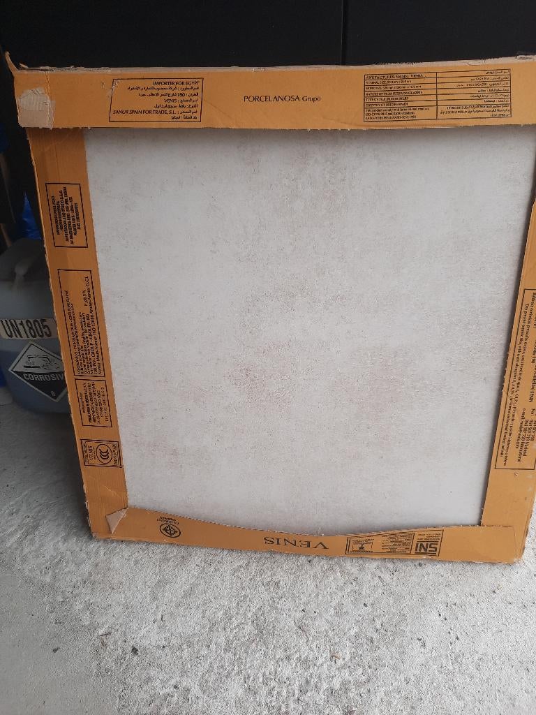 Venis vloertegel baltimore beige 60 x 60 cm nieuw, Ophalen, 60 cm of meer, Nieuw, Minder dan 5 m²