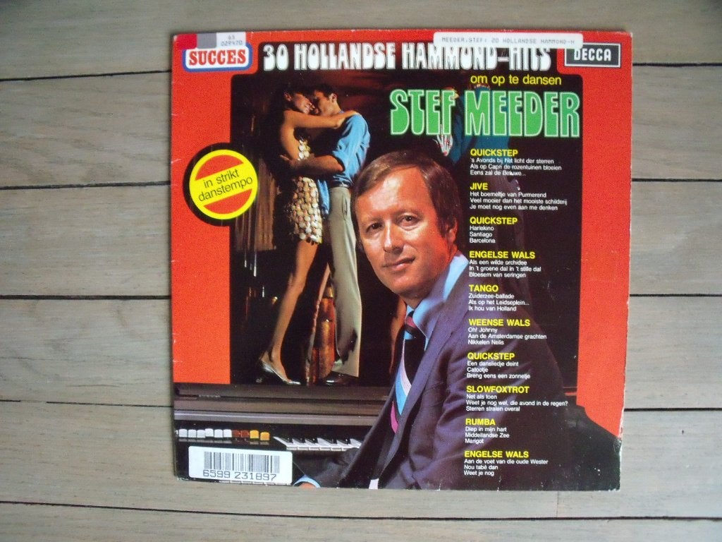 Stef Meeder - 30 Hollandse hammond-hits, Ophalen of Verzenden, Gebruikt, 12 inch