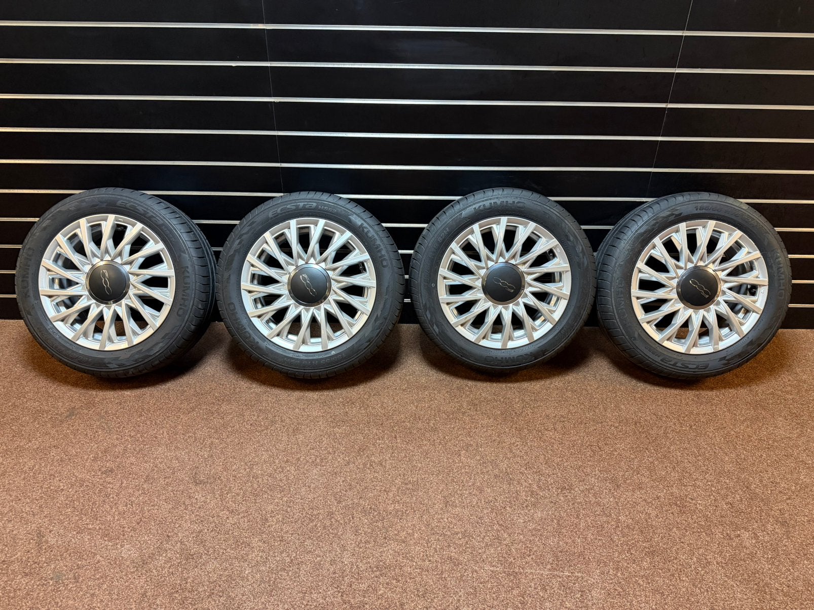 Fiat 500 velgen 15 inch origineel, Auto-onderdelen, Banden en Velgen, Ophalen, Gebruikt, 15 inch, Banden en Velgen
