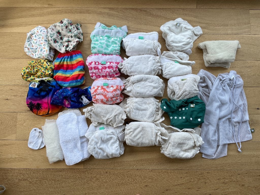 Wasbare luiers, Kinderen en Baby's, Ophalen, Gebruikt, Overige typen, Overige merken