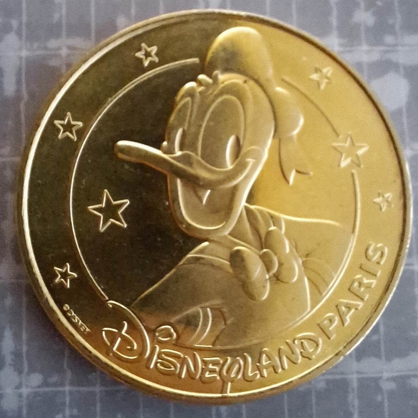 Disney munt Donald Duck Disneyland Parijs, Ophalen, Donald Duck, Nieuw, Overige typen
