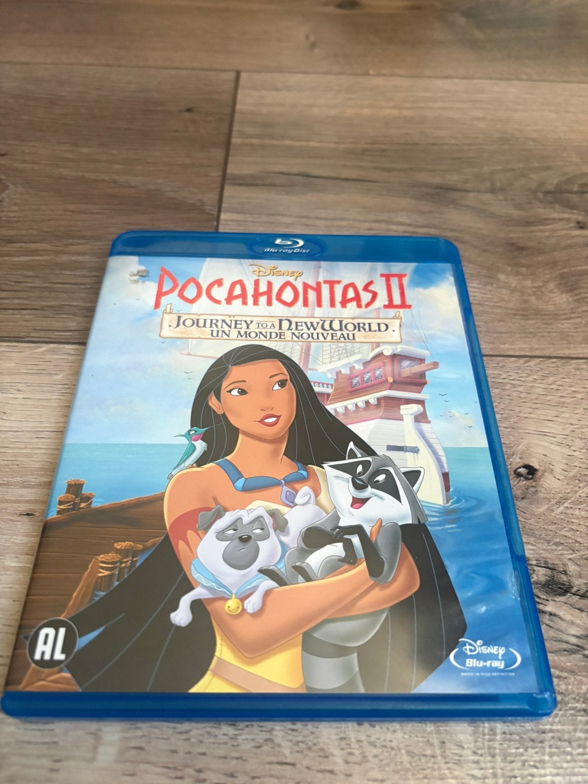 Pocahontas 2 blu ray nederlandse uitgave, Cd's en Dvd's, Blu-ray, Ophalen of Verzenden, Zo goed als nieuw, Actie