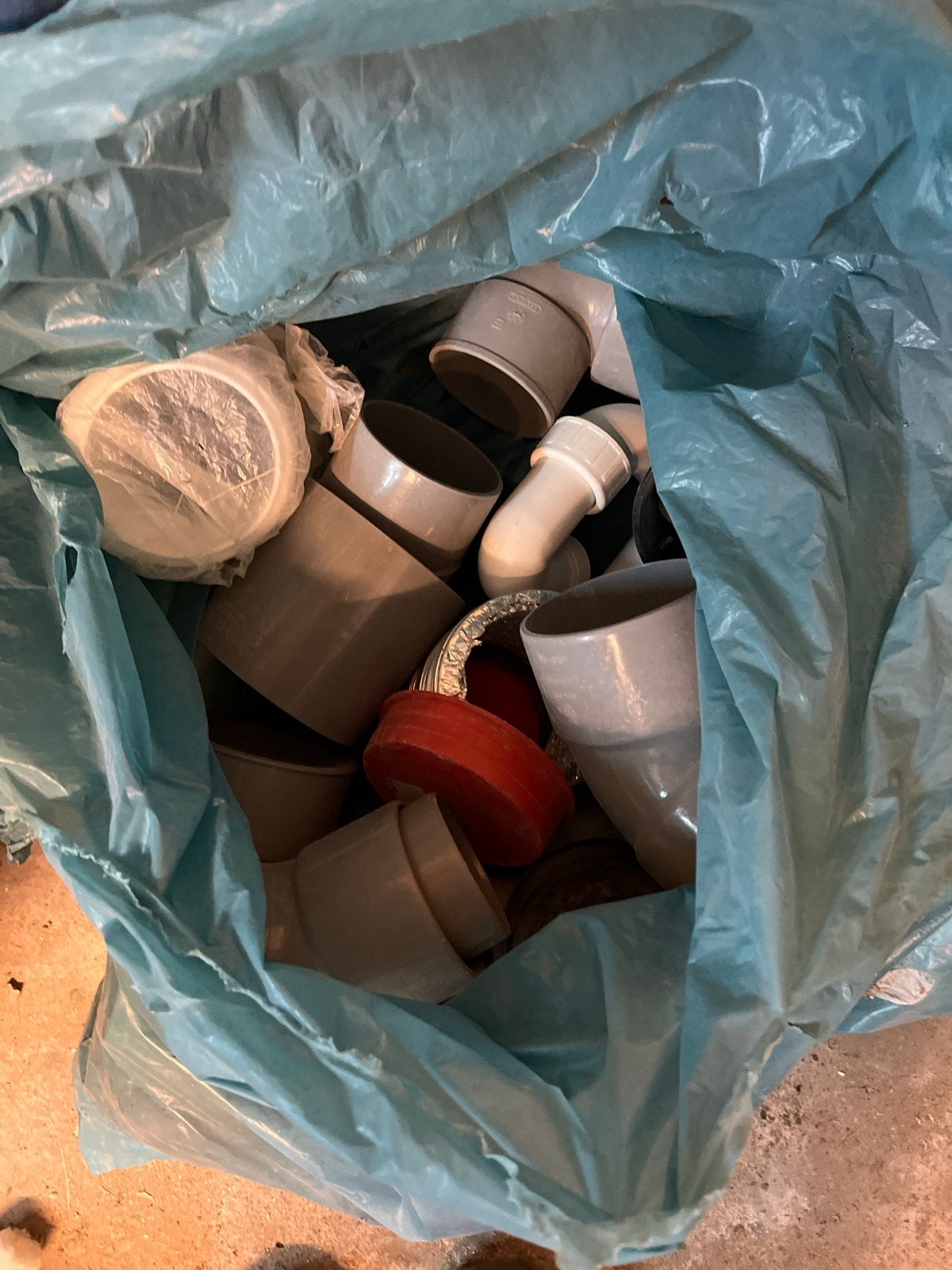 Pvc buizen en hulpstukken in diverse maten, Doe-het-zelf en Verbouw, Buizen en Afvoer, Ophalen, Gebruikt, Pvc, Overige typen