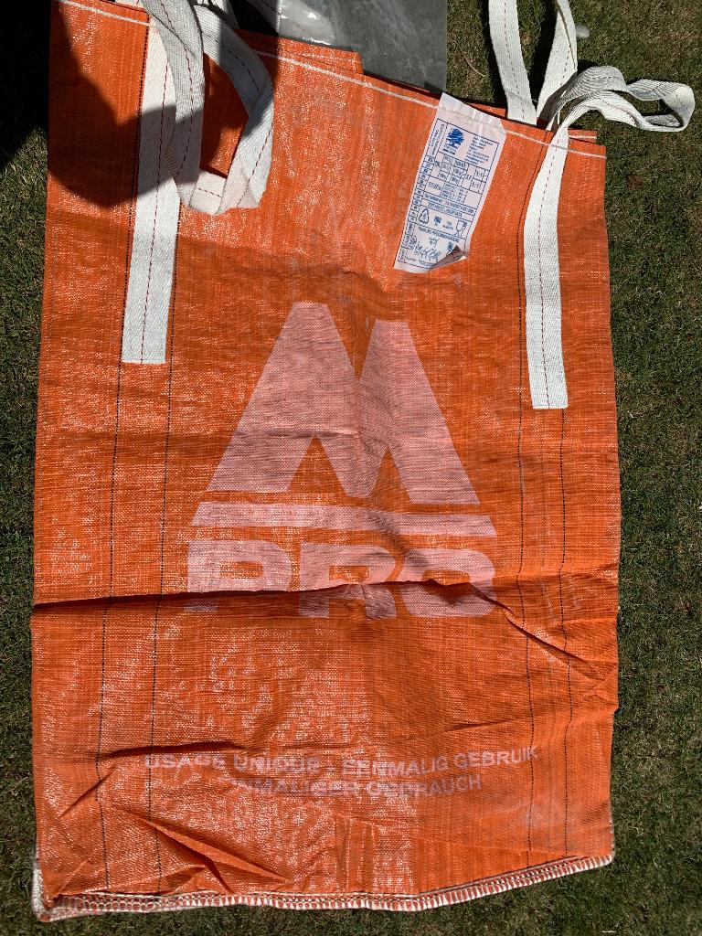 Big Bag 2x, Ophalen, 100 cm of meer, Opvouwbaar, 60 cm of meer