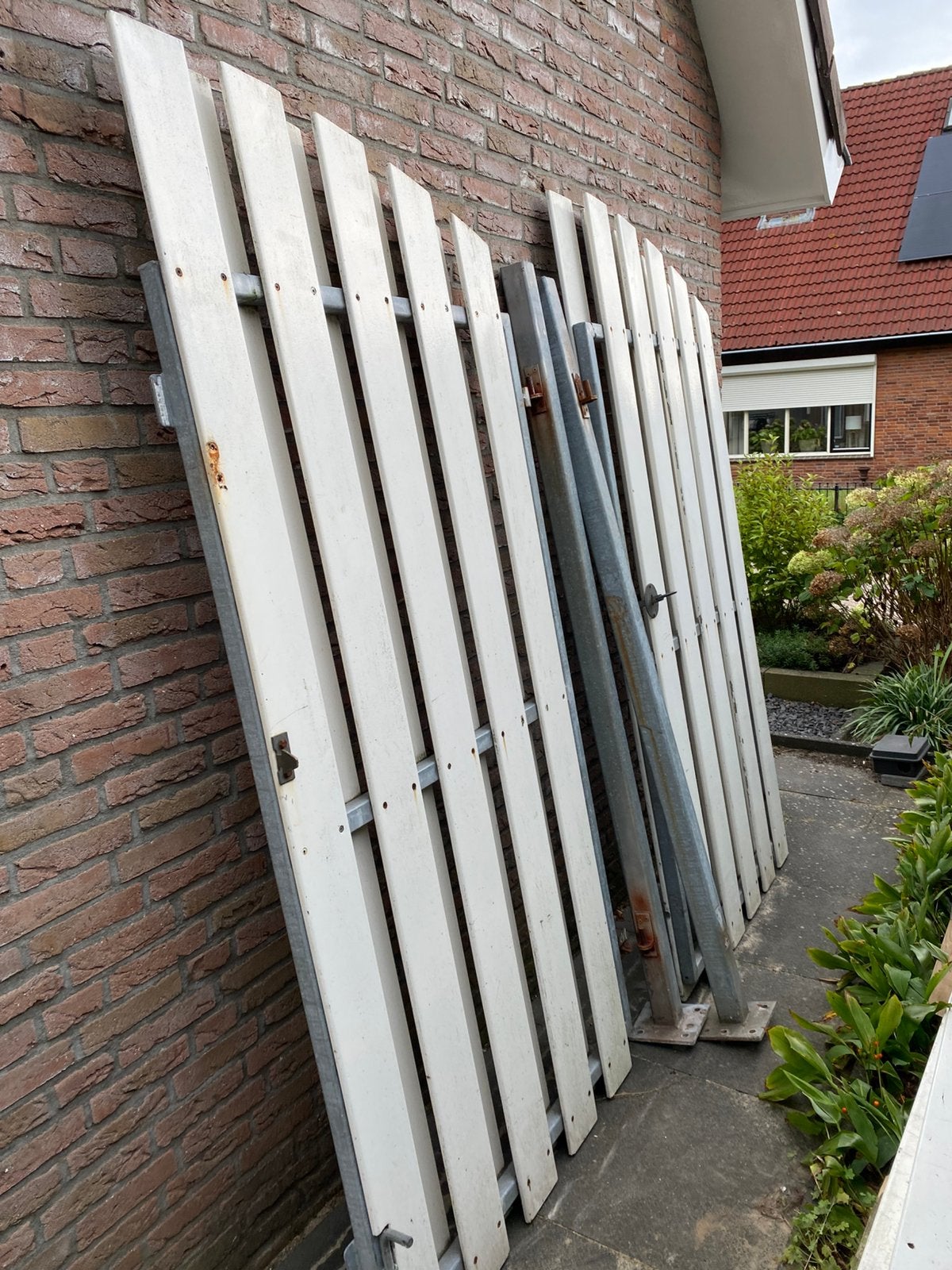 Poort of schutting, Ophalen, Gebruikt, Minder dan 3 meter, 2 meter of meer