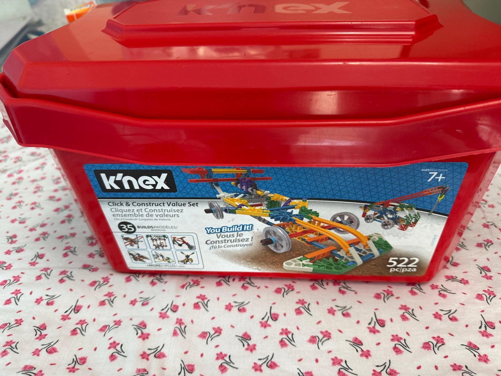 K'nex Click & Construct Value Set - 522 onderdelen, Ophalen of Verzenden, Zo goed als nieuw, K'nex