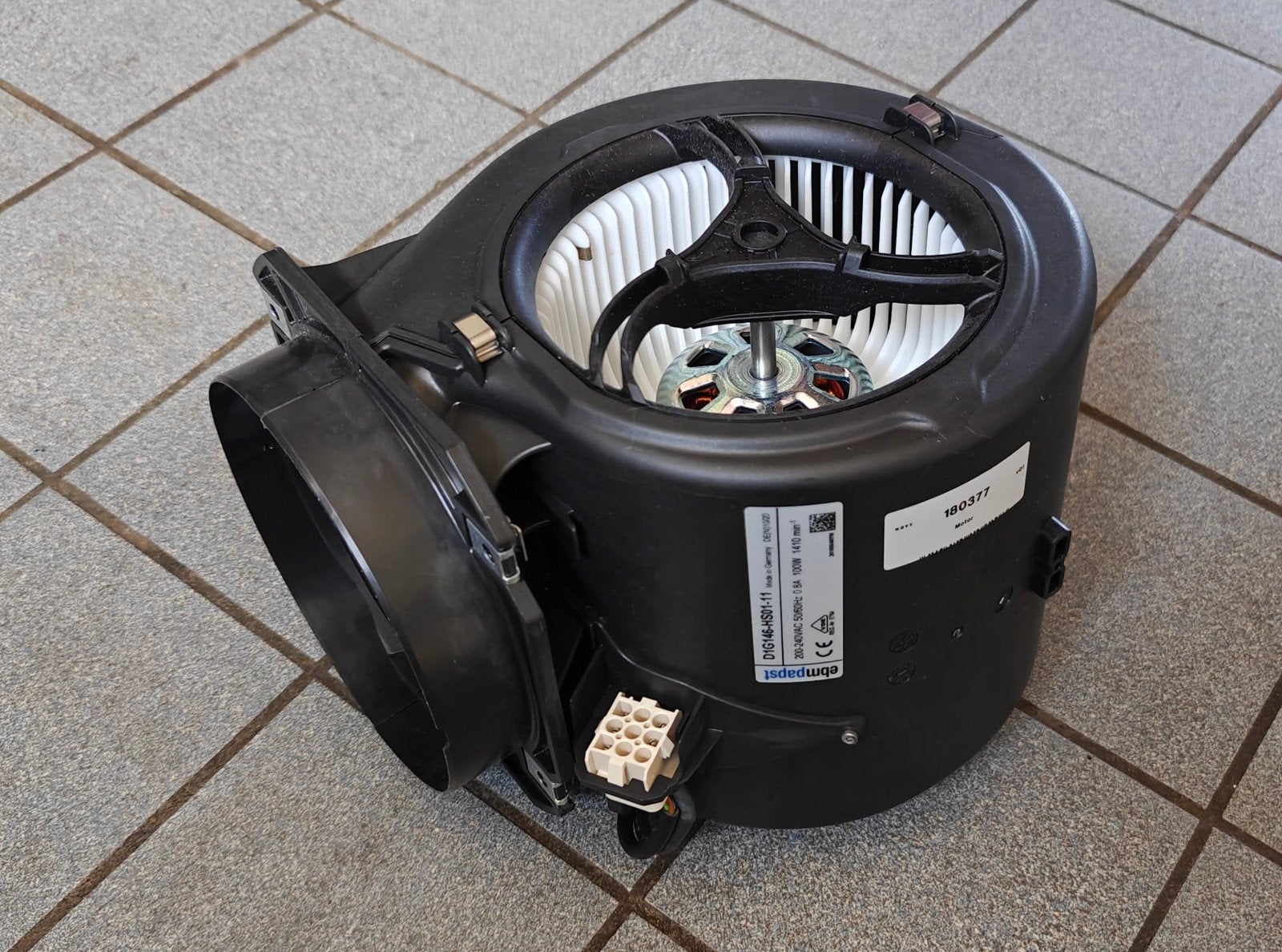 NOVY afzuigkap Motor EBM Papst D1G146-HS01-11, Ophalen, Wandschouwkap, Nieuw, Inbouw