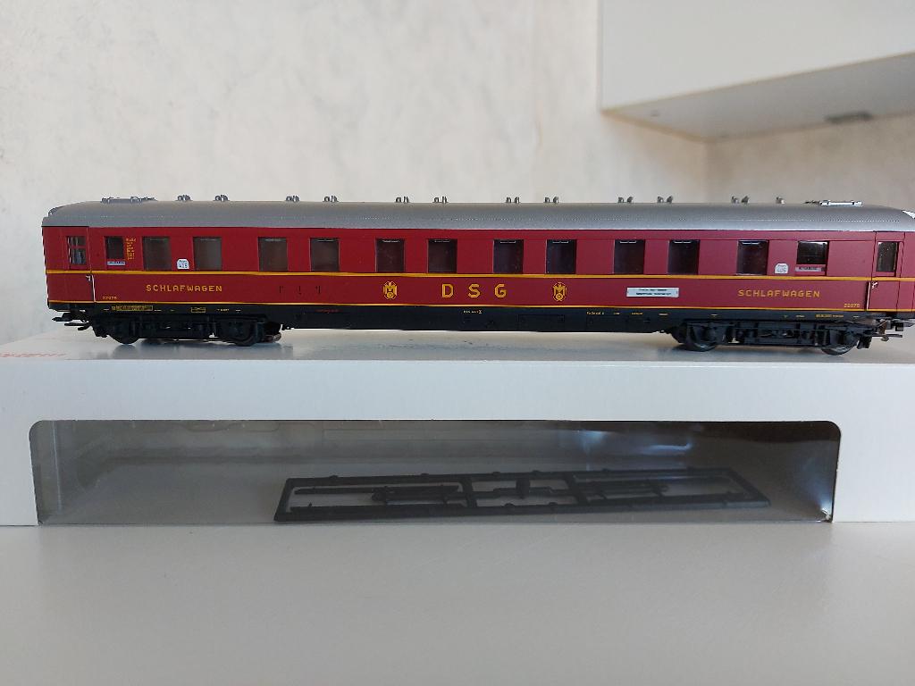 Marklin Slaapwagen 43252 Digitaal, Wisselstroom, Ophalen of Verzenden, Märklin, Nieuw