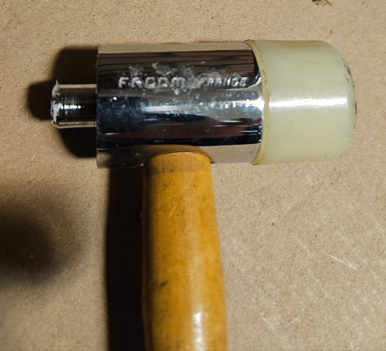 Facom 207A.32CB Kunststof Hamer (32 mm) - Verwisselbare Dopp, Ophalen of Verzenden, Gebruikt, Facom