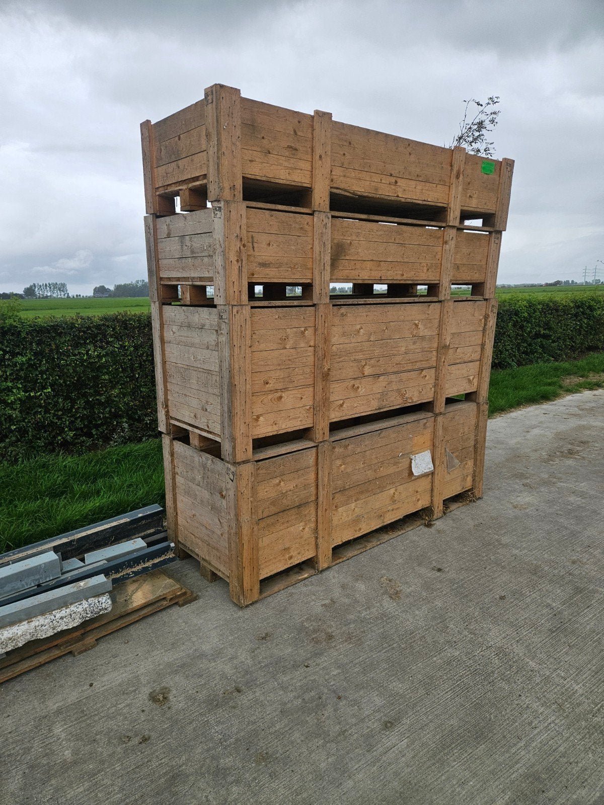 Houten kisten in diverse afmetingen, Ophalen, Gebruikt, 200 cm of meer, 75 tot 100 cm