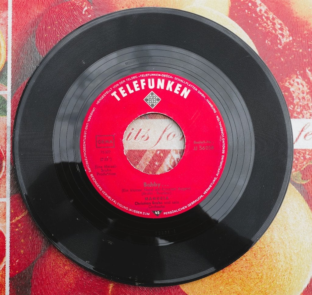 Bobby / Bobby - Telefunken 7 inch single, Gebruikt, Overige genres, 7 inch, Ophalen of Verzenden
