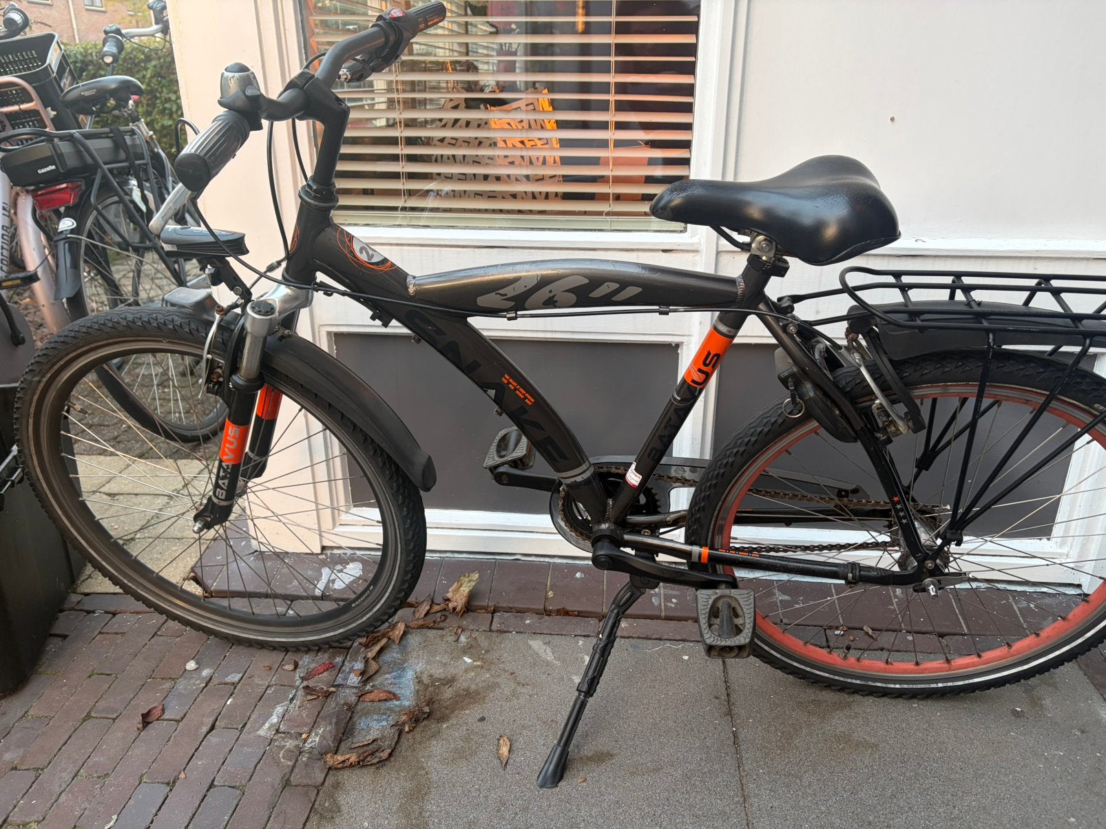Batavus snake 26 inch 3 versnellingen, Ophalen, Gebruikt, 26 inch of meer, Versnellingen