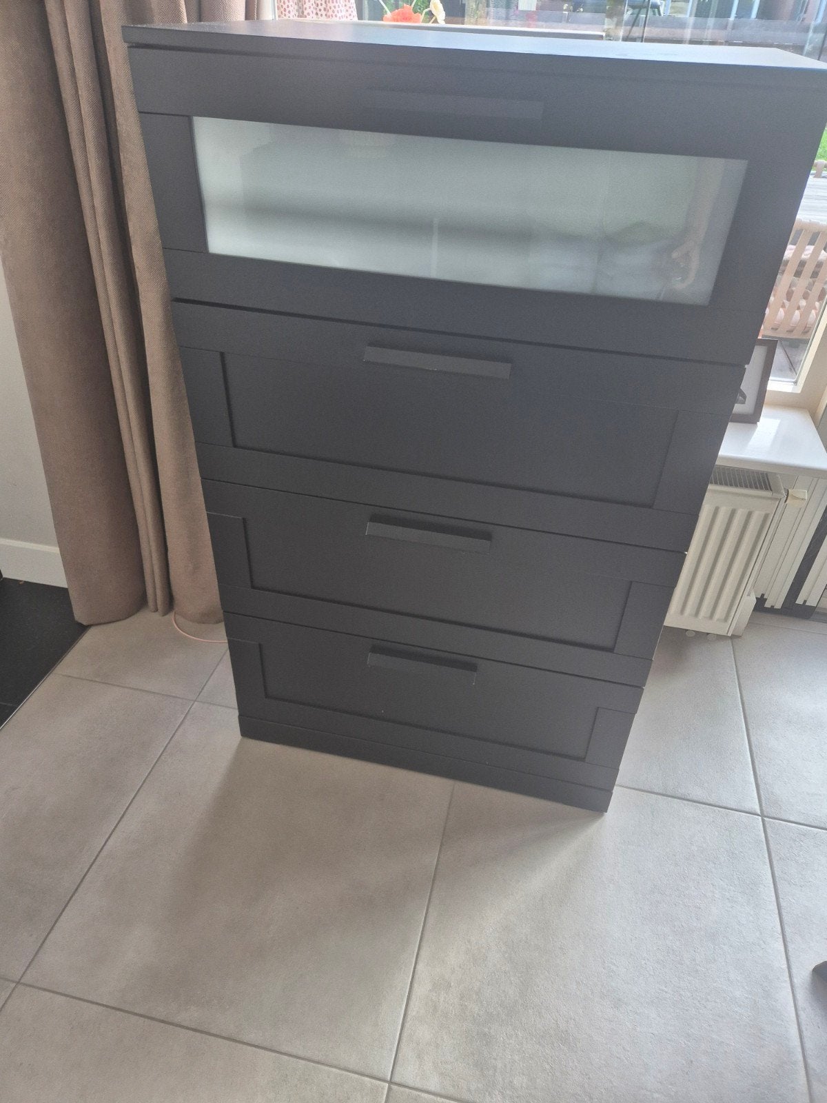 ikea brimnes ladekast, Huis en Inrichting, Ophalen, 50 tot 100 cm, Zo goed als nieuw, 3 of 4 laden