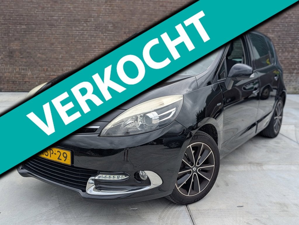 Renault Scénic 1.2 TCe Bose dealer o.h. apk schuifdak, Auto's, Renault, Voorwielaandrijving, Euro 5, Gebruikt, 1295 kg