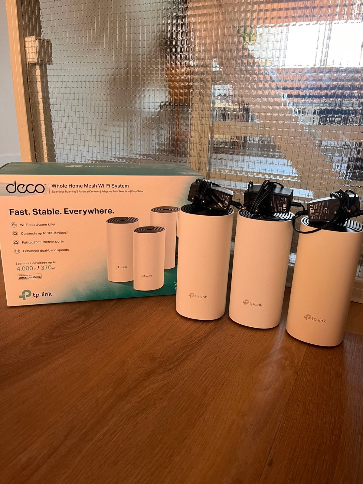 TP-Link Deco M4 set, Computers en Software, WiFi-versterkers, Ophalen, Gebruikt