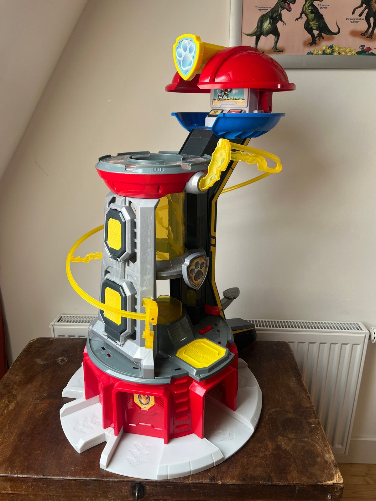 Paw Patrol Uitkijktoren, Patroller en Vliegtuig met Figuren, Ophalen, Gebruikt, Jongen of Meisje