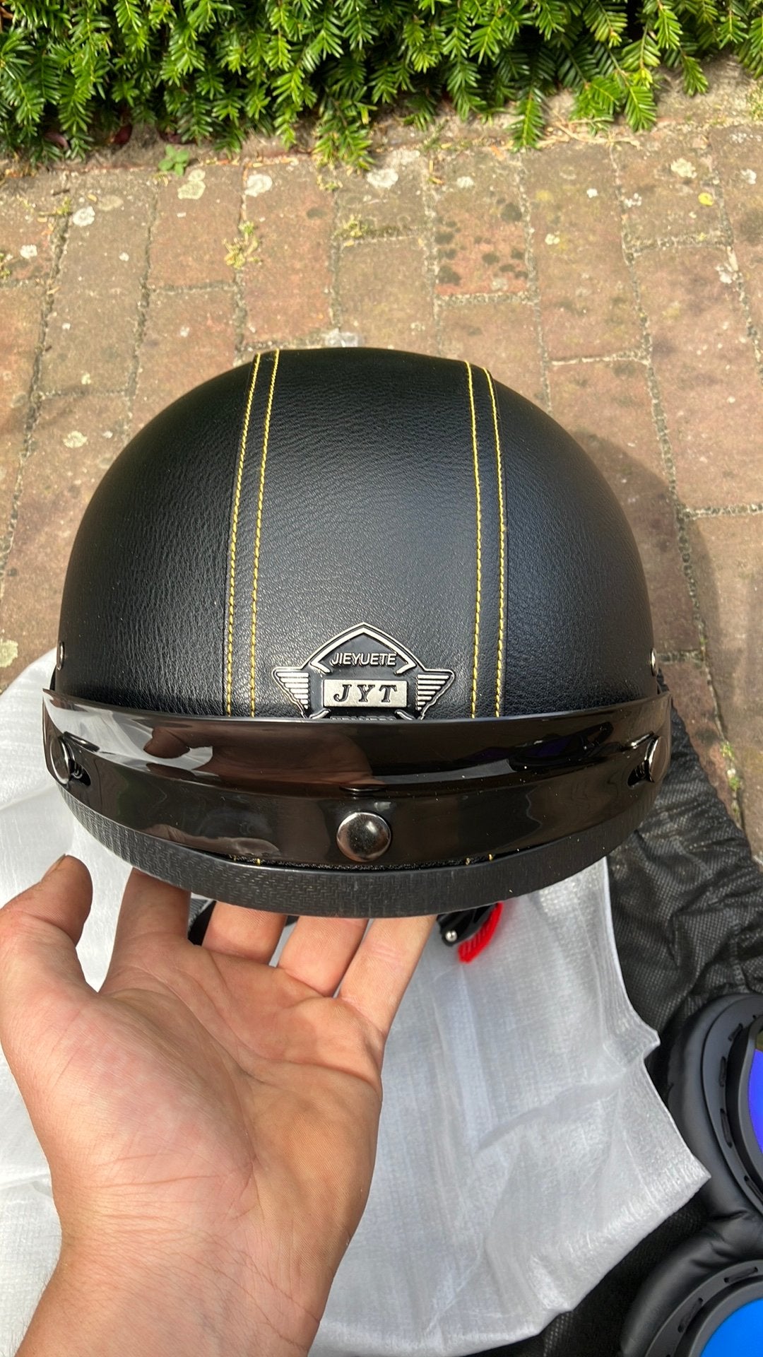 Solex helm, Ophalen, Zo goed als nieuw