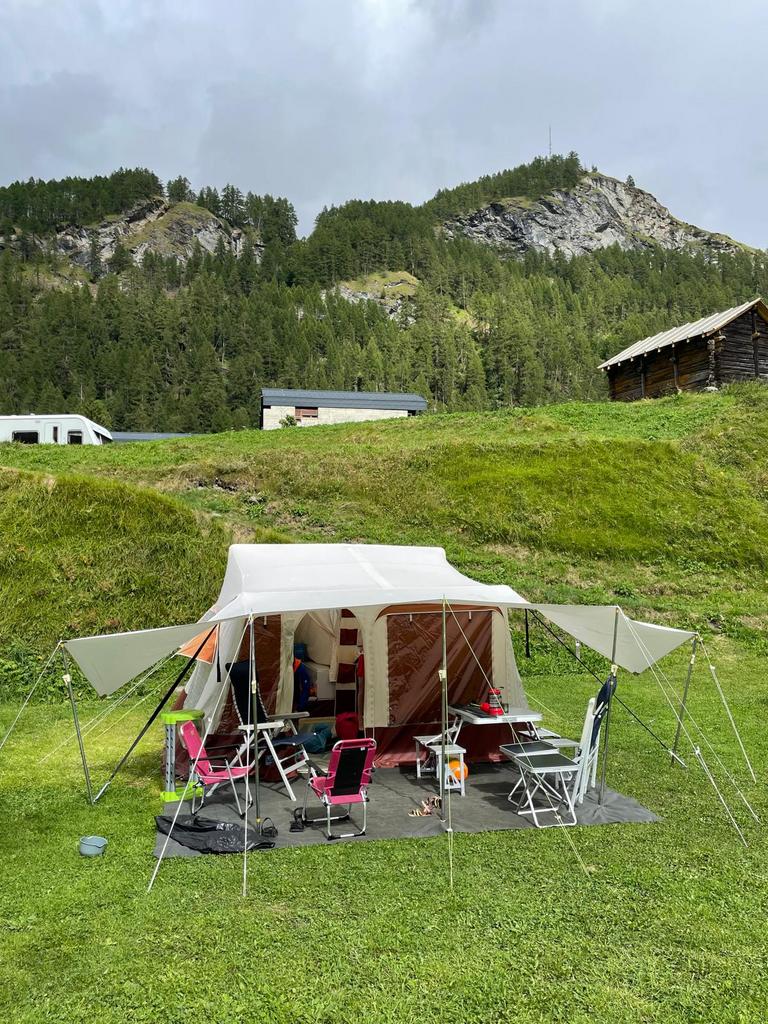 Vouwwagen Jamet Jametic (2011), Caravans en Kamperen, Ophalen, Gebruikt