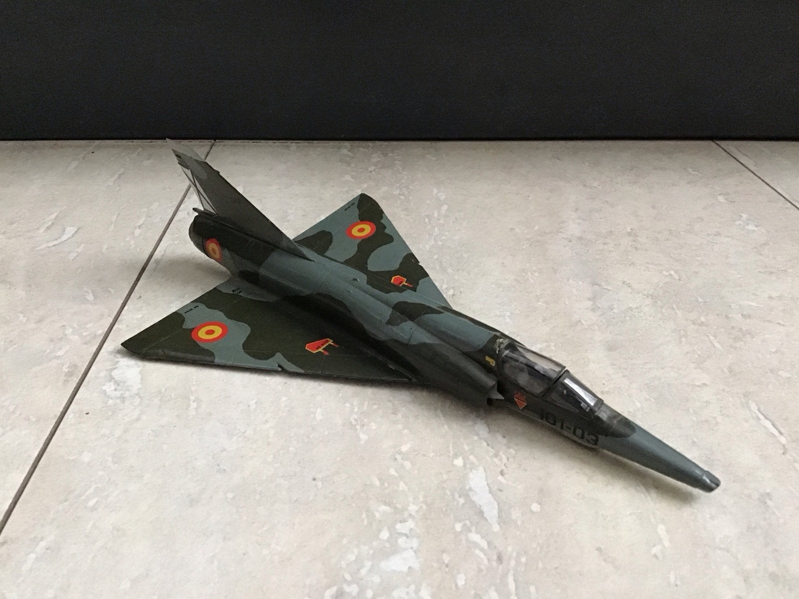 Modelvliegtuig Spaanse Luchtmacht, Verzamelen, Ophalen of Verzenden, Landmacht, Overige gebieden, Overige typen