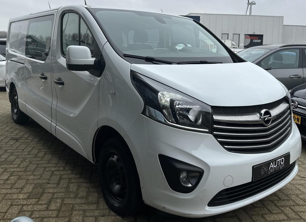 Opel Vivaro 1.6 CDTI L2H1 DC Sport EcoFlex | Dubbel Cabine |, Voorwielaandrijving, 145 pk, Stof, Gebruikt