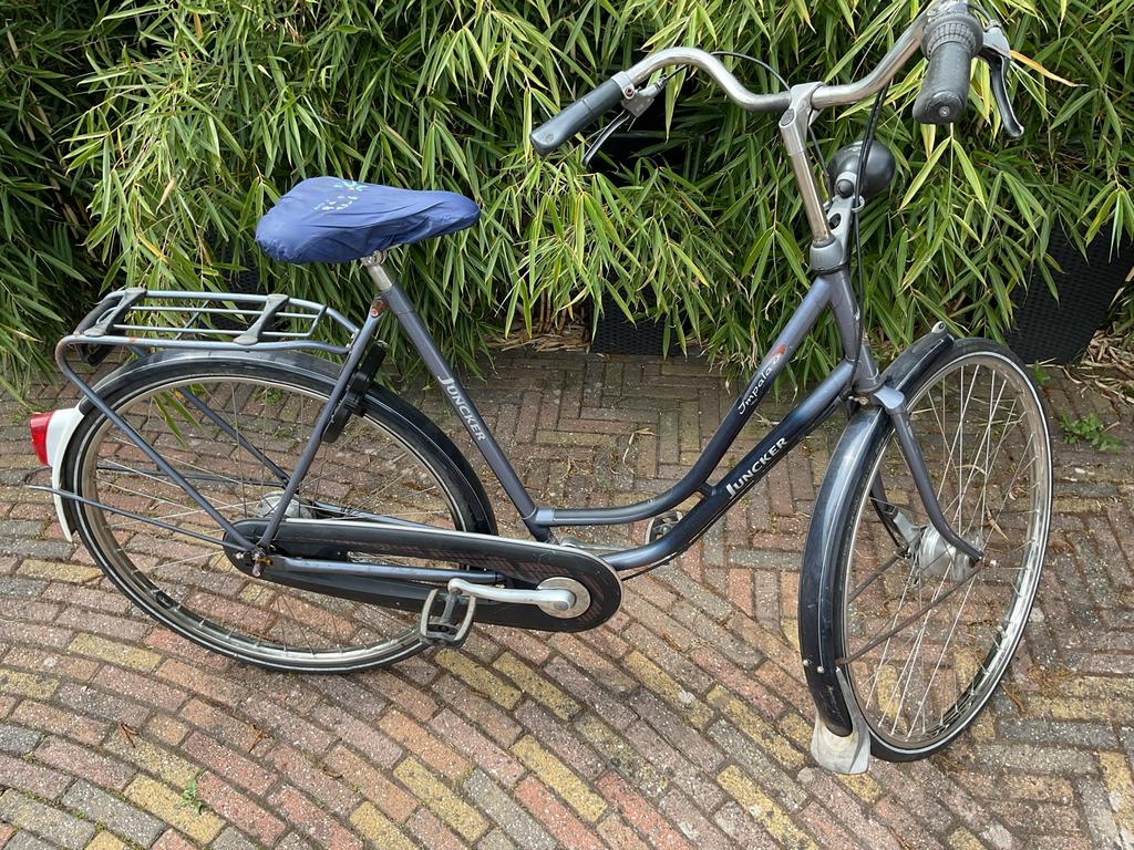Damesfiets 57 inch, Ophalen, Gebruikt, Versnellingen, 56 cm of meer