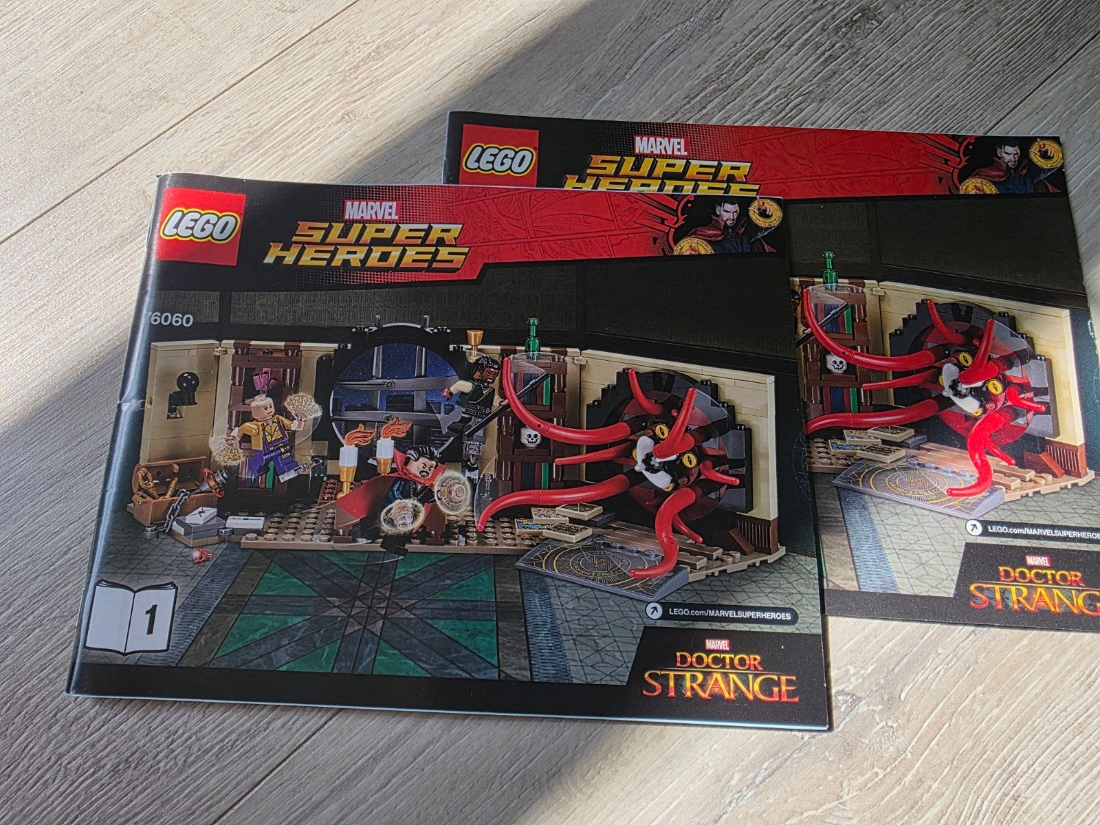 Marvel 76060 Doctor Strange's Sanctum Sanctorum + 18 min, Kinderen en Baby's, Marvel, Lego, Inclusief instructies, Ophalen of Verzenden