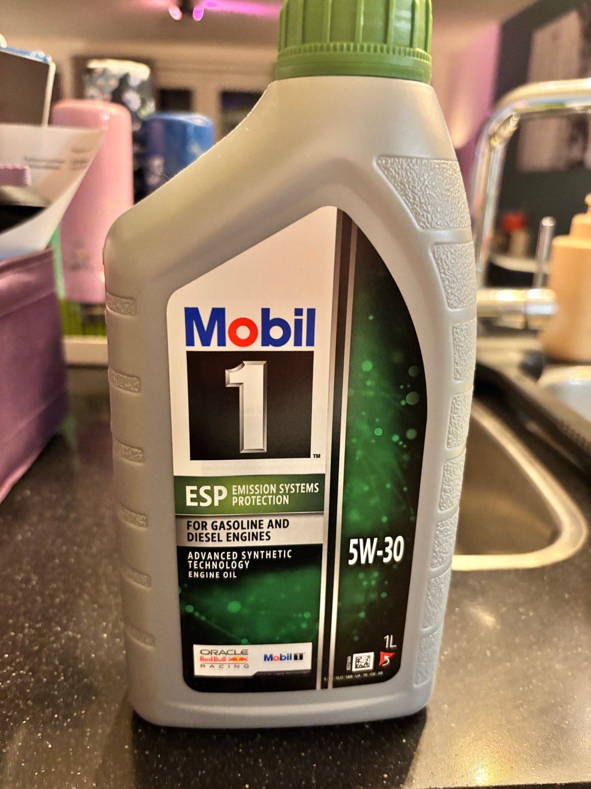 Mobil 1 ESP 5W-30 Motorolie - 1 Liter, Ophalen, Nieuw, Universele onderdelen